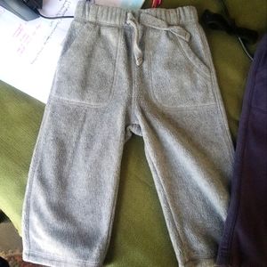 Oshkosh gray microfleece pants
